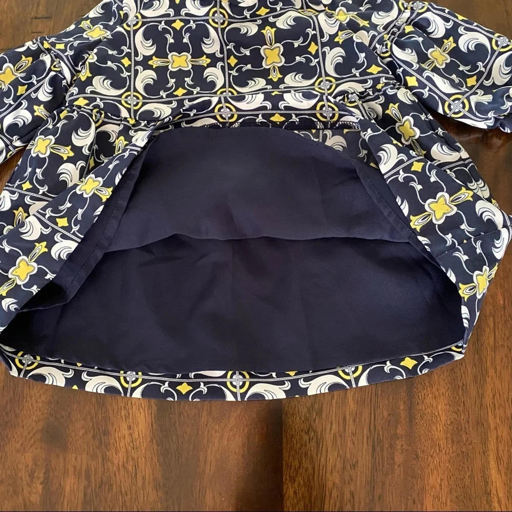 Janie and Jack Medallion Scarf Print Dress